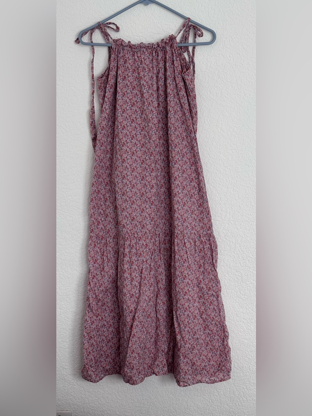 Nation LTD sequoia Pink Floral Tiered Midi Dress - Picture 6 of 10